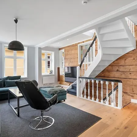 빌라 Beautiful Townhouse Super Central In - 4 Bedrooms 8 Guests 베르겐